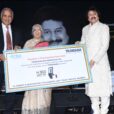Mr. Suresh Vazirani announcing the donation of Erba H 360 to PATUT