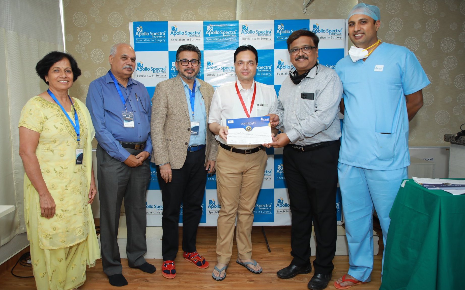 Dr Ramesh Dumbre Dr Jignesh GandhiDr Vishal Jain Dr Rahul MahadarDr Kedar Patil L R