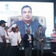 Hnbl Minister for Road Transport Nitin Gadkari unveils the DRONE tech in healthcare