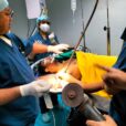 Patient during OT