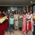 Kokilaben Dhirubhai Ambani Hospital Navi Mumbais 4th Foundation Day Chairperson Mrs. Tina Ambani interacted with new mothers and their infants