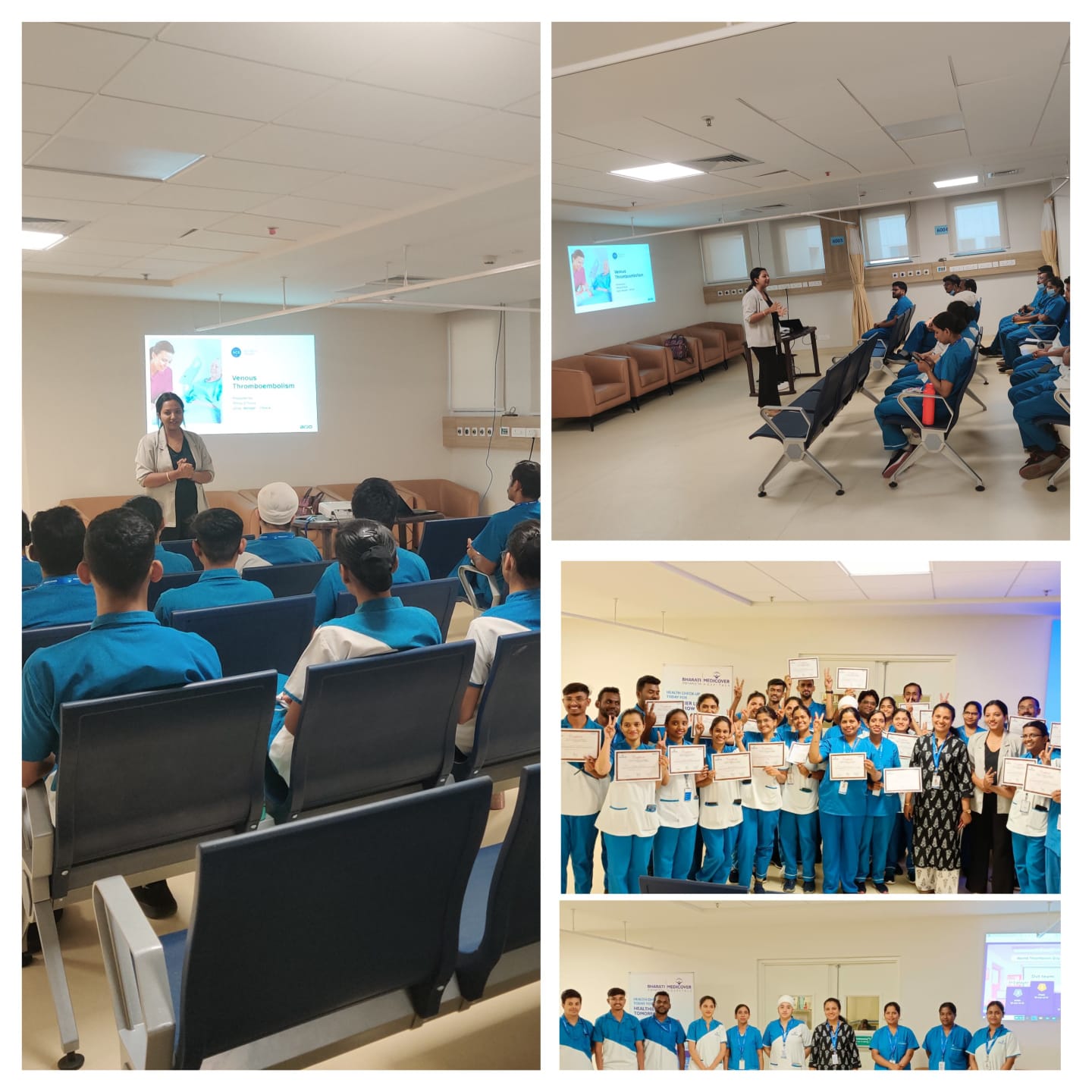 Day 3 Workshop by Arjo Huntleigh company on DVT
