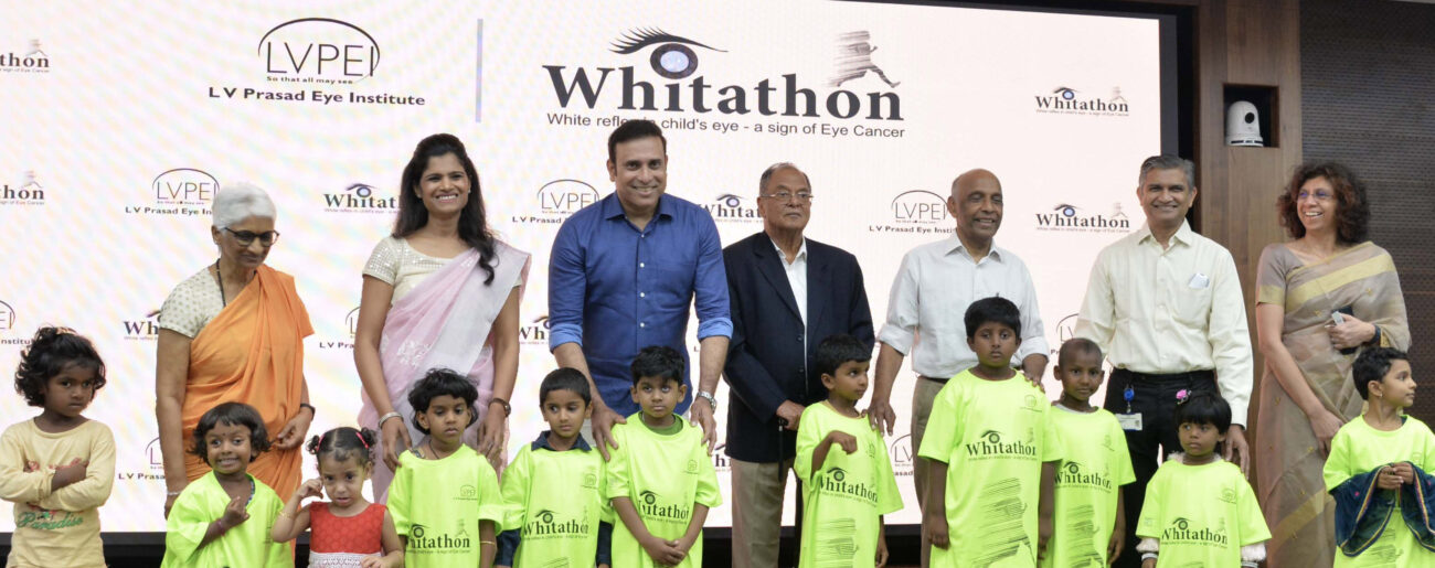 VVS Laxman to Unveil L V Prasad Eye Institute's WHITATHON Run T-shirt –  Medgate Today