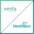 Vesta Elder care Healthian logo