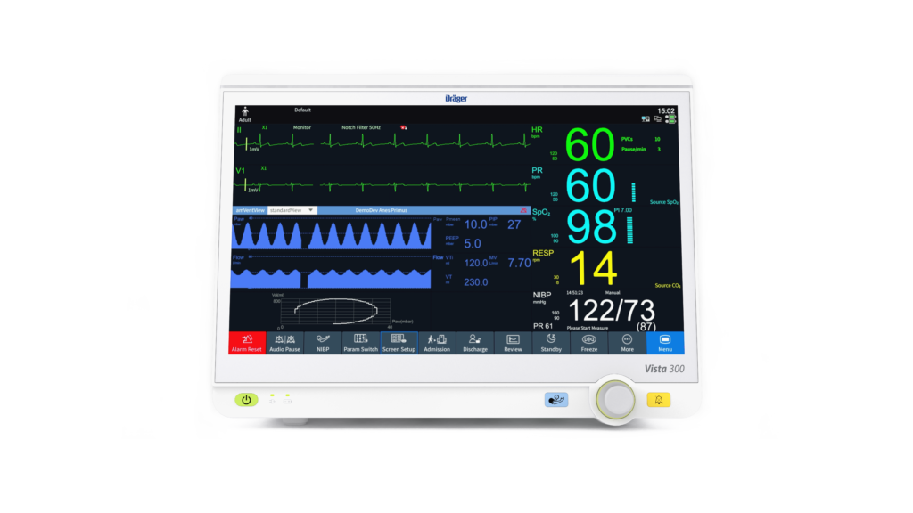 Dräger Unveils Vista 300 in India – New Patient Monitoring System ...