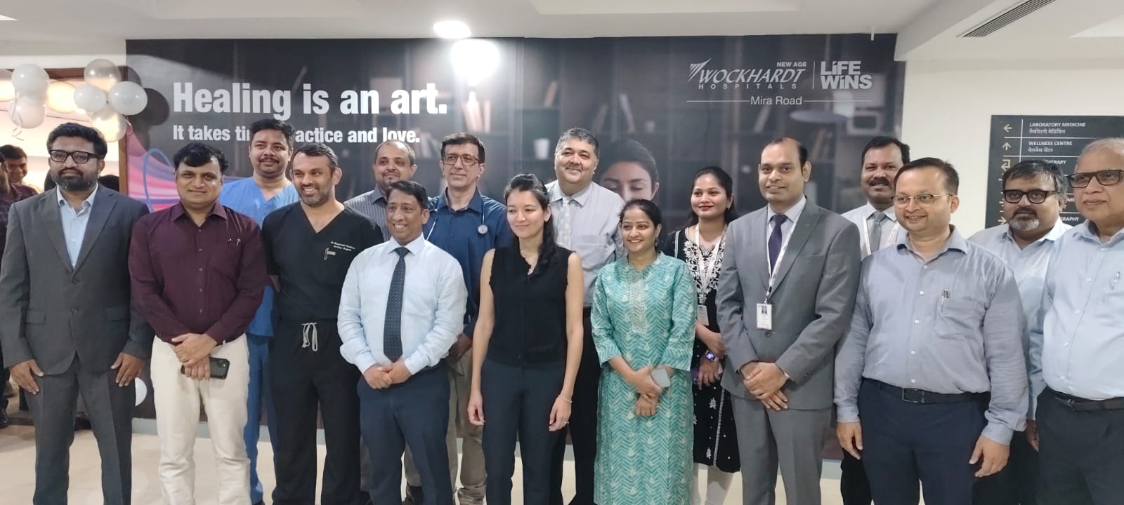 Wellness Lounge Launch at Wockhardt Hospitals Mira Road