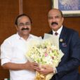 Image 1 Dr. Azad Moopen during the meeting with Chief Minister V.D. Satheesan
