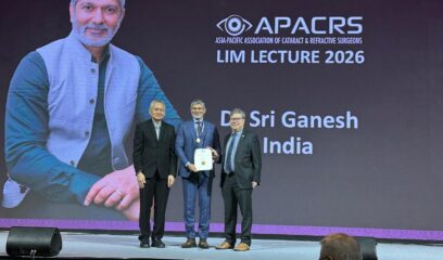 Bengalurus Prof. Dr. Sri Ganesh becomes third Indian honoured with APACRS LIM Lecture