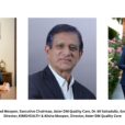 From Left to Right Dr. Azad Moopen Executive Chairman Aster DM Quality Care Dr. MI Sahadulla Group Chairman Managing Director KIMSHEALTH Alisha Moopen Director Aster DM Quality Care