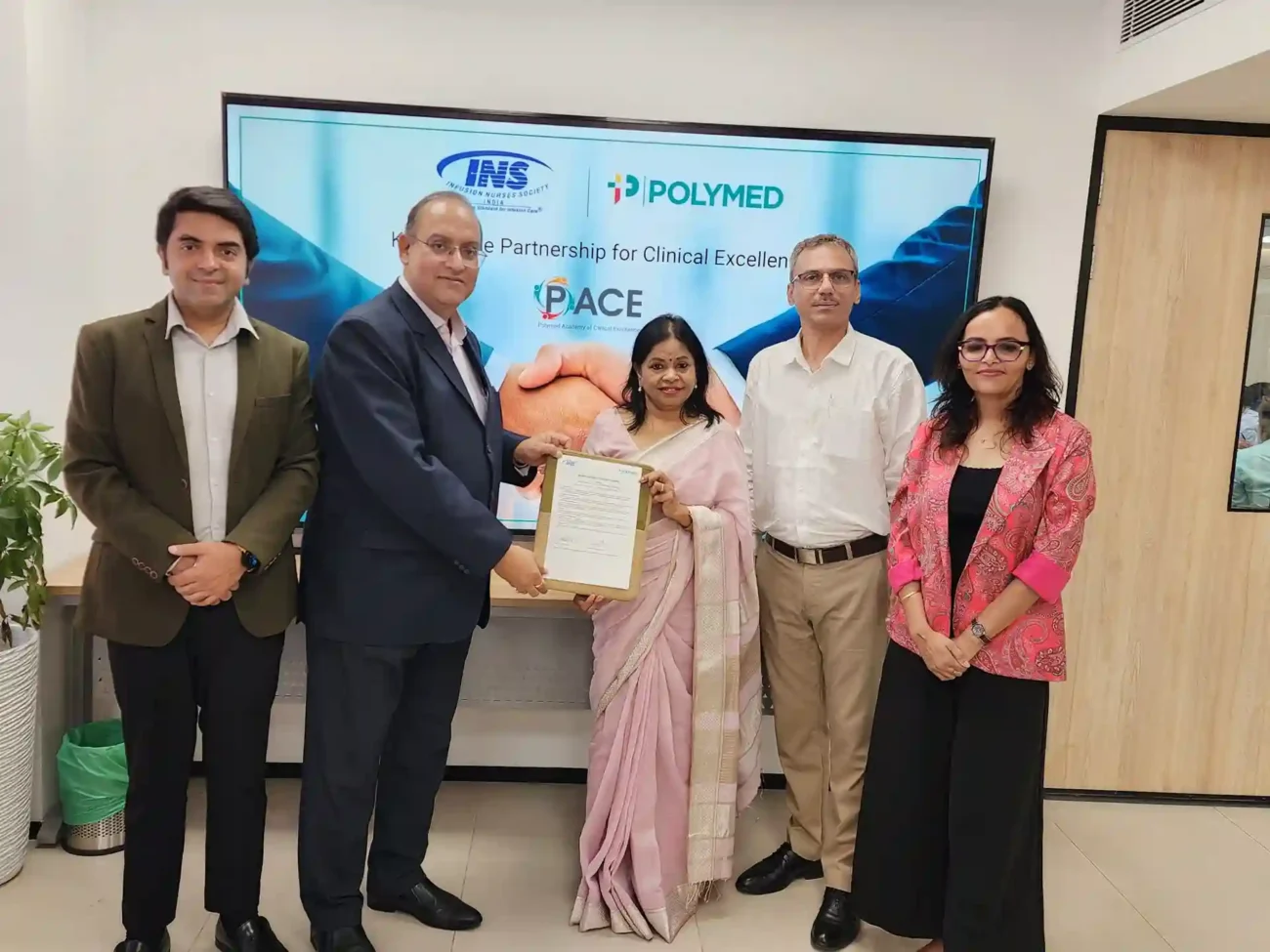 INS and Poly Medicure MoU
