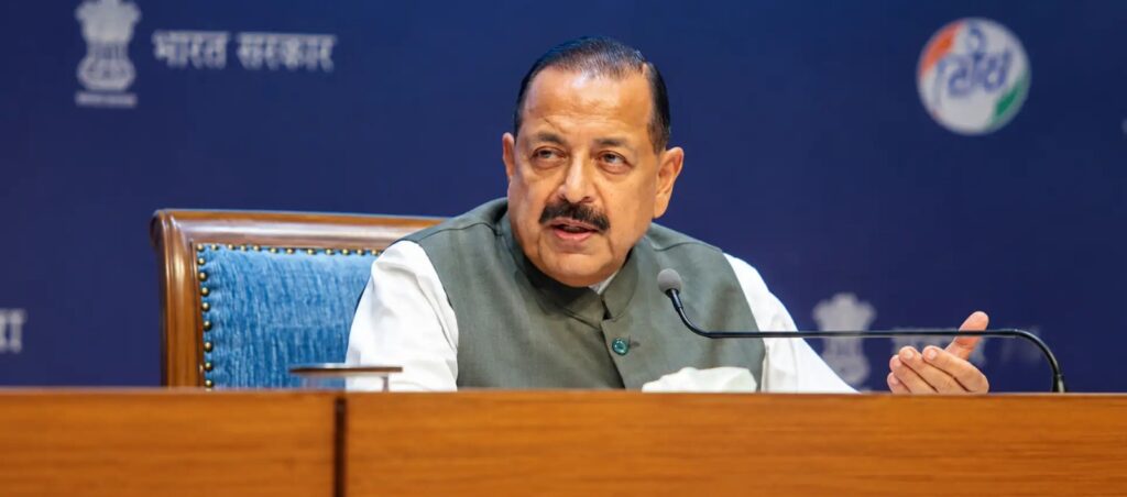 Dr Jitendra Singh speaking at the World Congress on Nanomedicine 2026 in New Delhi
