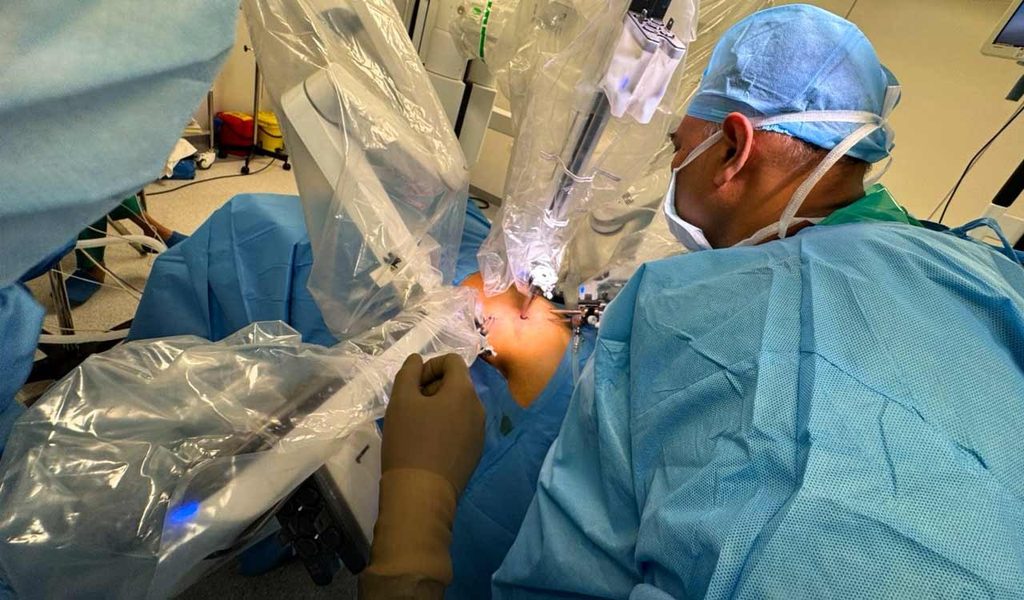 Robotic Surgery procedure in India using advanced surgical technology